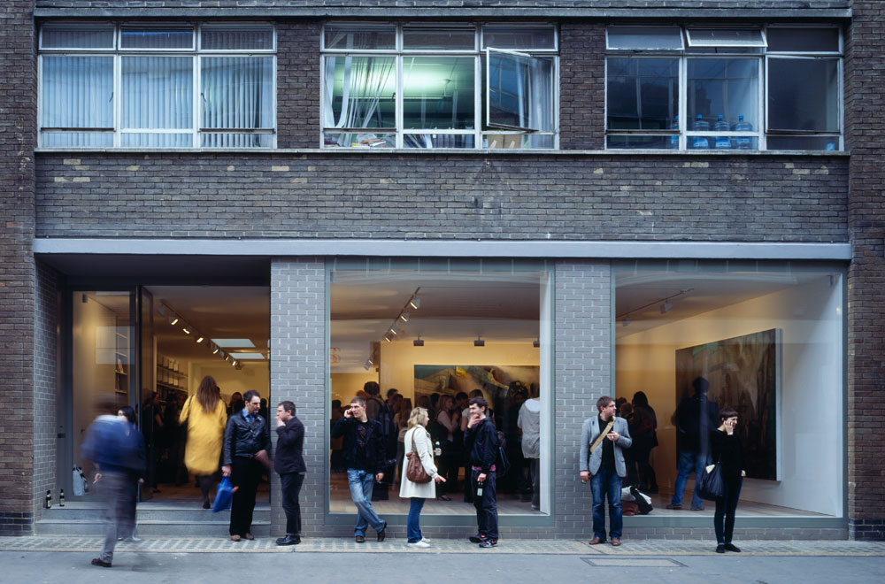 The Modern Art Gallery is the conversion of the ground floor and basement of an existing 1950’s office building into a gallery and administration space.  Grey engineering brick creates a precise and suitably proportioned base to the brick clad structure above, while the flush glazing and concealed frame accentuates the gallery’s connection to the street. We provided all mechanical and electrical services for the project.